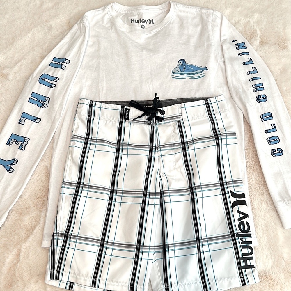 Hurley Shirt and Short Set